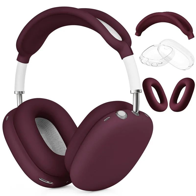 for 2024 AirPods Max2 New Headphone Protective Case 3 in 1 transparent TPU Silicone Case Anti-scratch For Airpods Max2 Protector