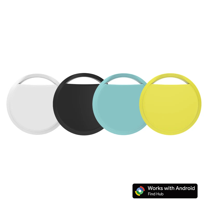 4-Pack Beyond Bluetooth Locating Tracker Android Tag Work With Google Find App Key Parcel Locator for Xiaomi Samsung OnePlus GMS