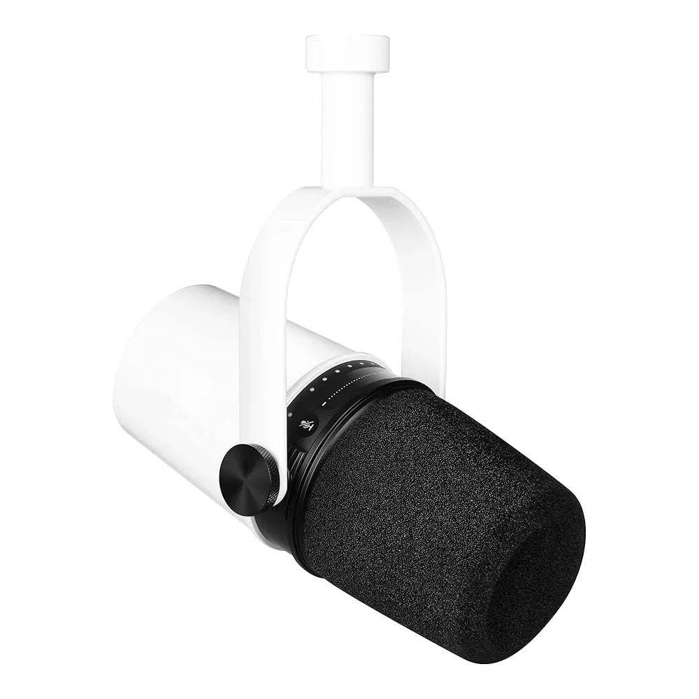 USB Full Metal USB/XLR MV7 Dynamic MIC for Professional Recording Live Streaming Built-in Headphones FOR PC SM7B Microphone