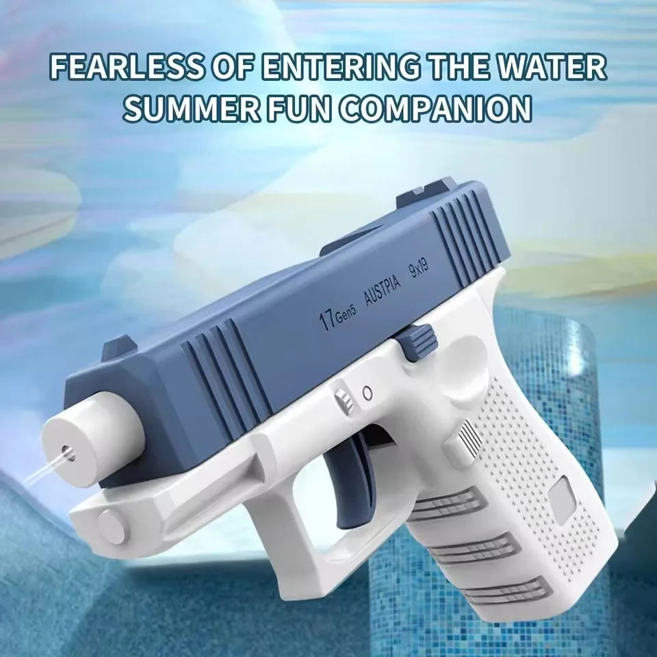 Summer Mini Water Gun Non Electric Pistol High-pressure Full Automatic Shooting Water Beach Toy Gun For Children Boy Girl Adults