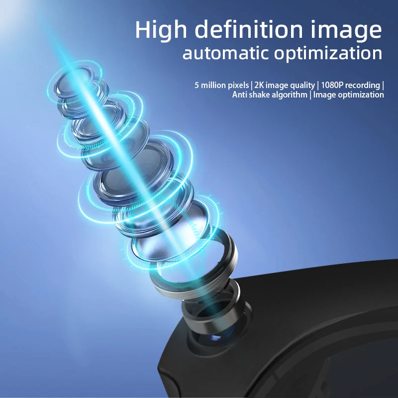 2025 New Smart Glasses 800W HD Camera Video Photo Record AI Translation Waterproof Bluetooth Call Music Smart Glasses Women Men