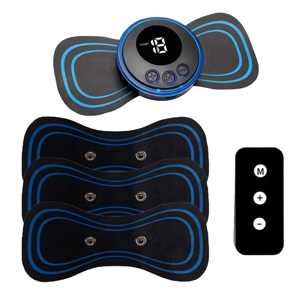 Intelligent Mini Electric Neck Massager Charging Portable Shoulder and Neck Neck Massage Patch with Multiple Adjustable Levels