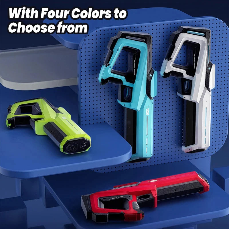 Summer Electric Water Gun for Adults & Kids High Pressure Garden Automatic Pulse Splashing Toy Viral IPX7 Water Blaster