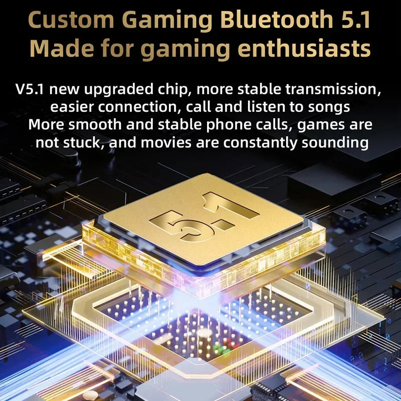 TWS Pro60 Wireless Bluetooth Headset with Mic Earbuds Noise Cancelling Stereo Bluetooth Earphones Air Pro 60 Wireless Headphones