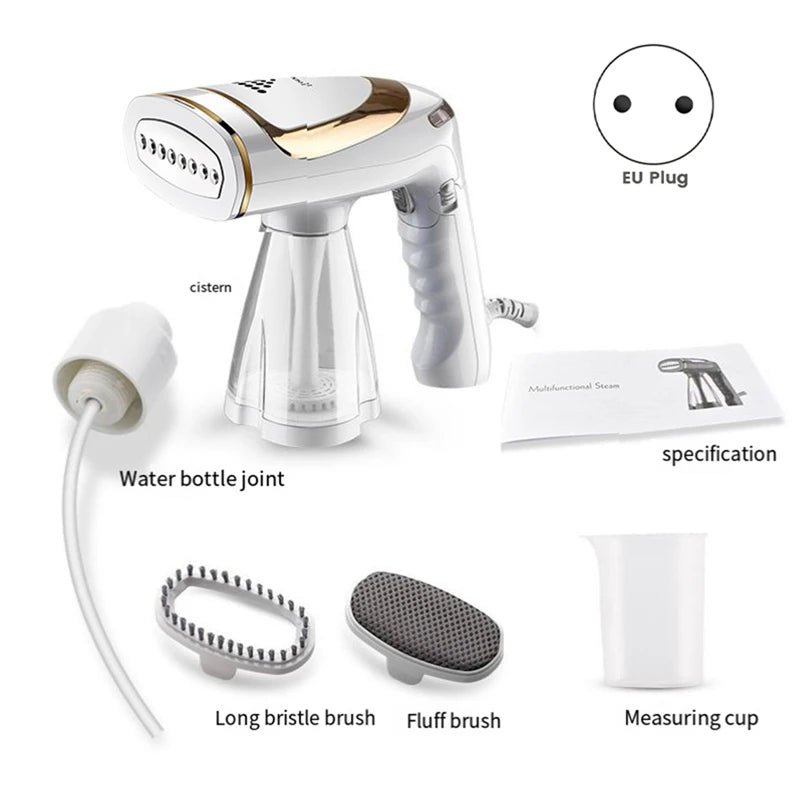 WCS-1600W Folding And Hanging Ironing Machine For Household Mini Steam Iron Temperature Regulating Ironing Machine EU Plug