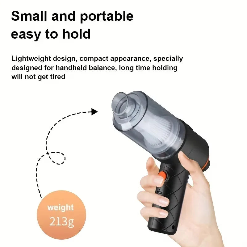 2025 New Car Vacuum Cleaner Portable Wireless Cleaner for Home Appliance Powerful Cleaning Machine Car Cleaner