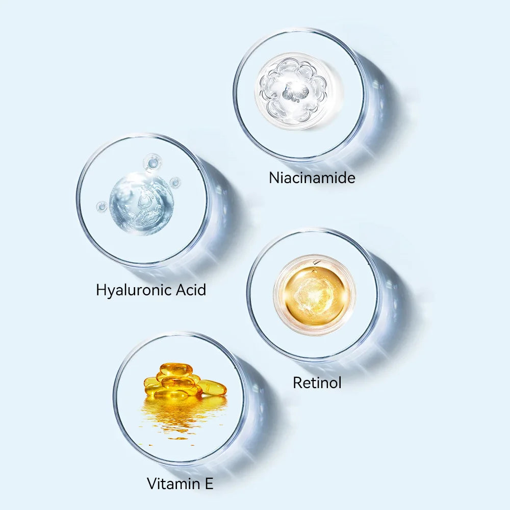 LGRAMER Retinol Facial Serum Anti-Aging, Fade Spots and Wrinkles, Repair Skin Barrier, Suitable for All Skin Types