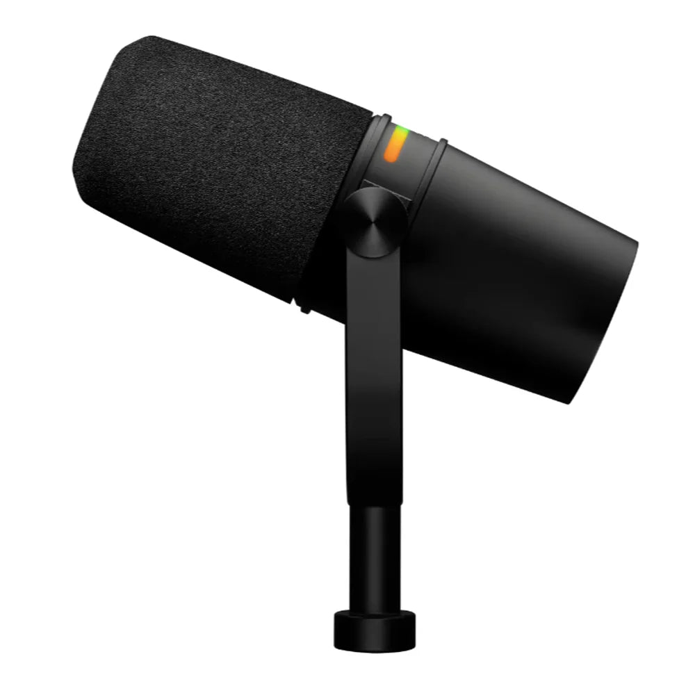 MV7+ Dynamic Podcast Microphone with Voice Isolation Technology and LED Panel for Streaming and Podcasting