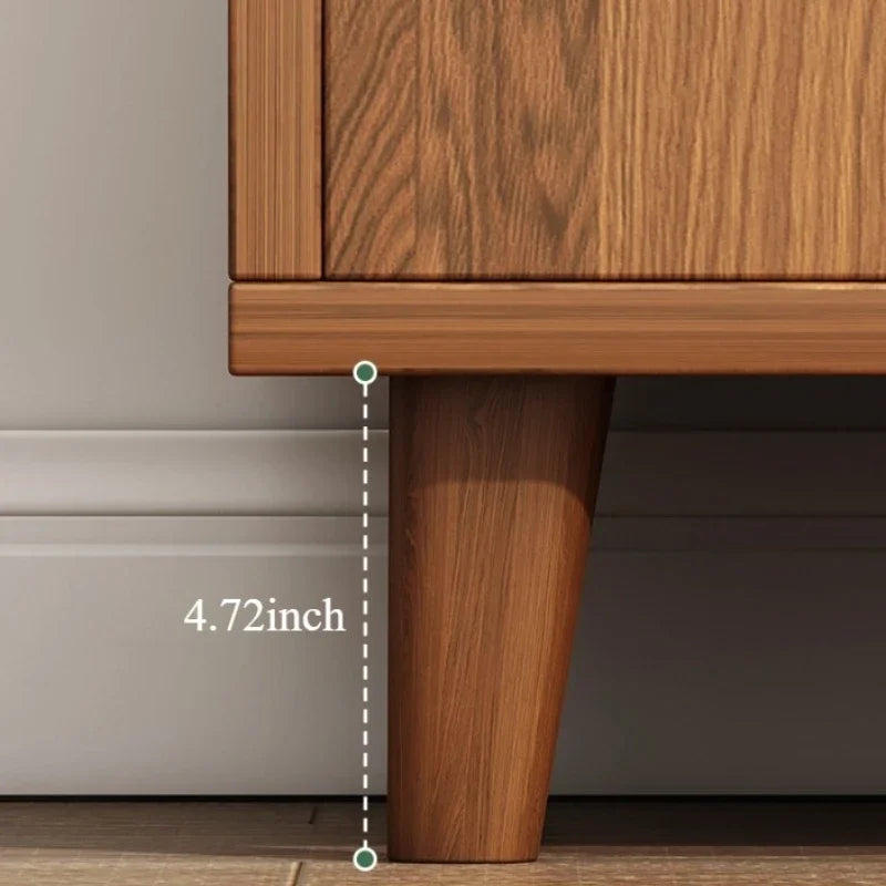 Dining Storage Cabinet Tea Short Cabinet  Solid Wood Color New Chinese Multi-functional Household Living Room Storage Rack