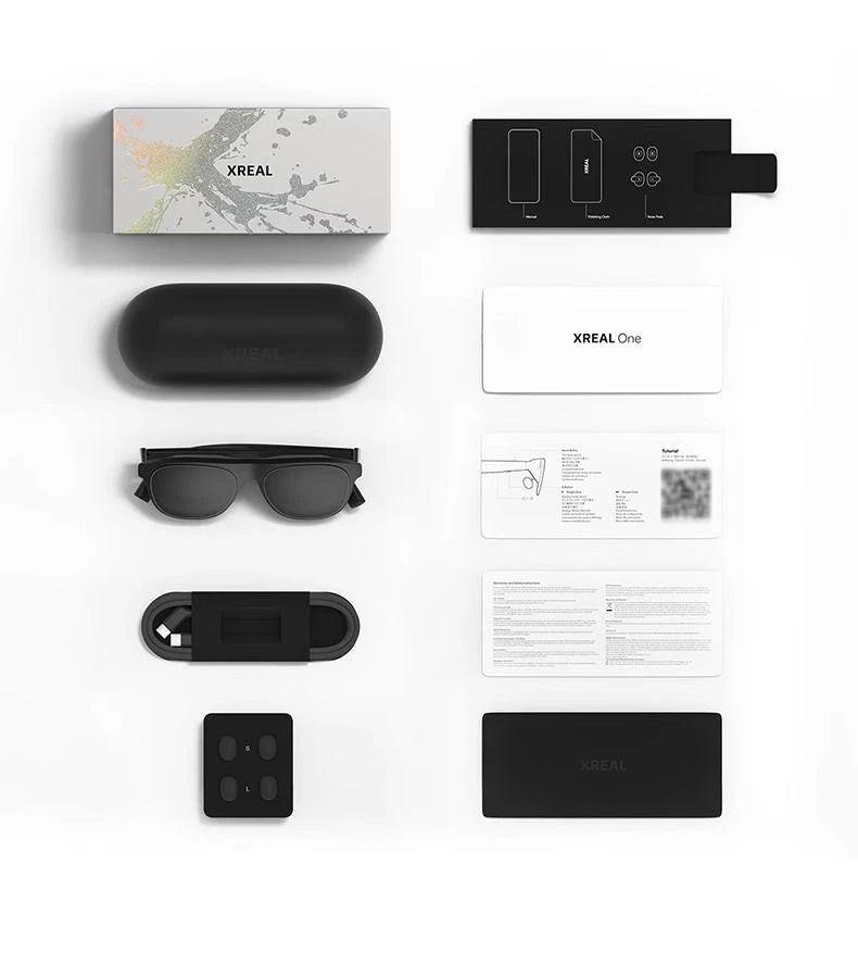 Xreal One AR Smart Glasses 477" HD Screen 3DoF Space Hovering 3D Real Glasses For iPhone Mac Switch PS5 Game Private Cinema new