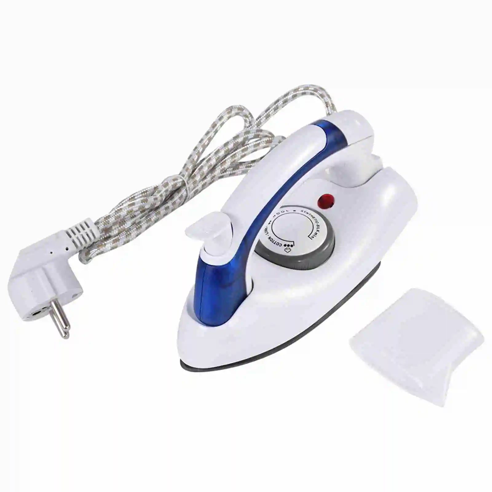 Electric Steam Ironing Machine Foldable Handheld Steam Iron With Temperature Control Function Spray Wrinkle Removal Travel Use