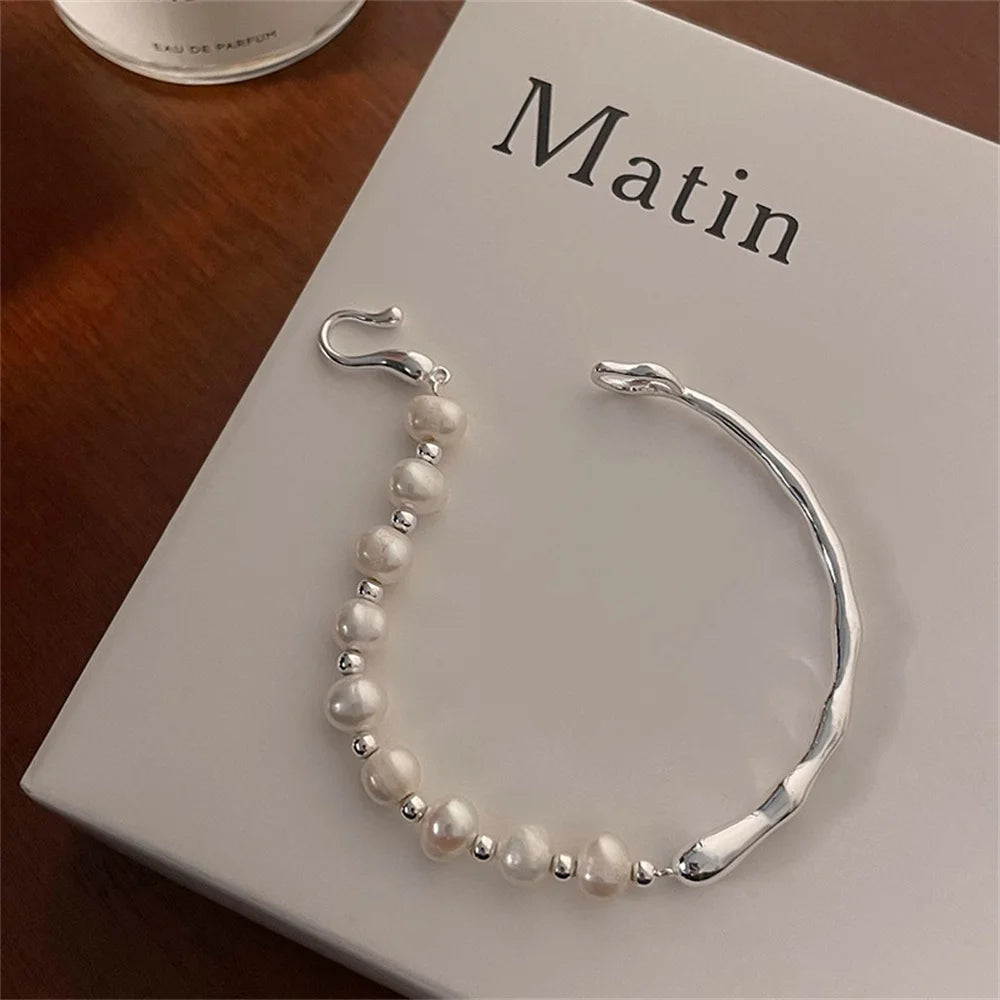 Fashion Beads Bracelet for Women Light Luxury Exquisite Simple Personality Bracelet Versatile Hand Accessories Gifts