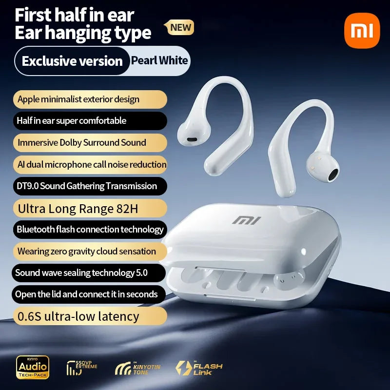 Xiaomi Air6 Wireless Earphones Open Hanging Bluetooth 5.3 Sports Earphones Waterproof, Comfortable, HD Sound Effects Android IOS