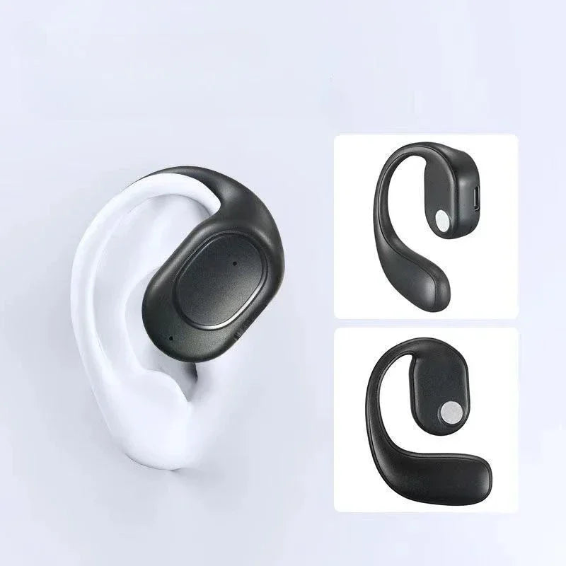 Wireless Bluetooth 5.4 Headphone Digital Display Single Earbud Ultra Long Standby Business Earphone HD Call Headset Outdoor