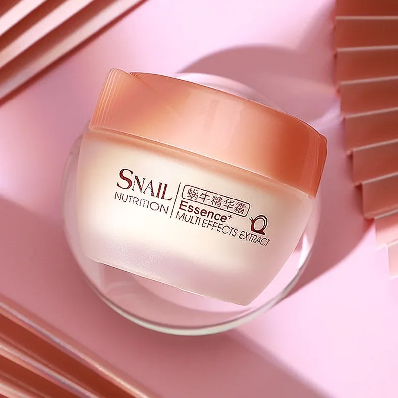 LAIKOU 50g Snail Face Care Cream Korean Snail Creams Hydrating Nourishing Moisturizing Day Cream Skin Care Products