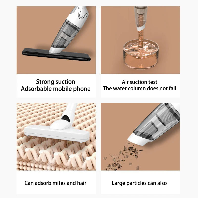 New Car Vacuum Cleaner Mini Powerful Portable Vacuum Cleaner for Home Appliance Handheld Blower Car Cleaner for Car