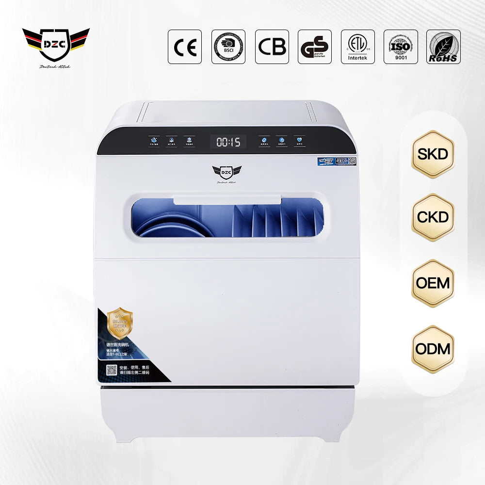Kitchen Appliance Selling Home Commercial Portable Countertop Countertop Mini Automatic Dishwasher