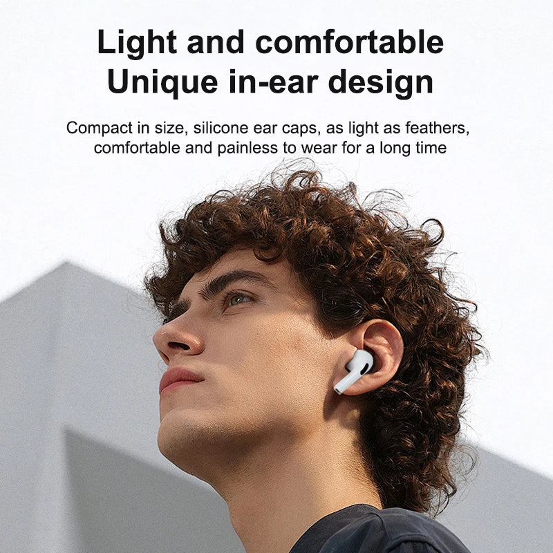 Choice Airs Pro Wireless Earbuds Bluetooth Headphones TWS Earbuds Waterproof Location Tracking Touch Controls Compatible for iOS