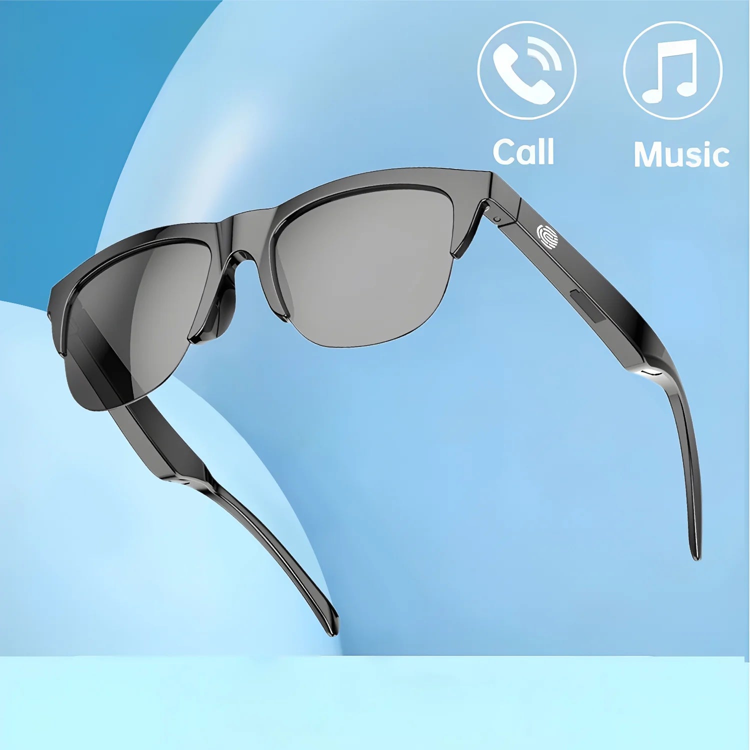 Smartglasses 2025 New AI Translation UV Polarized Lenses Wireless Bluetooth Call HD Voice navigation Sports Sunglasses Men Women