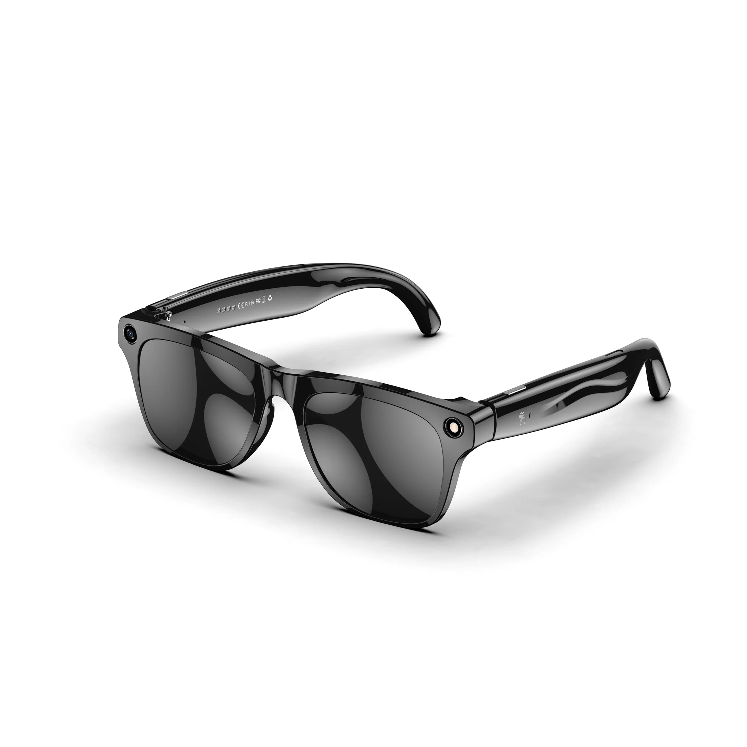 Smart Glasses,AI Translation Bluetooth Glasses with headphone,100+ Languages&Accents,Travel Meeting,Camera Glasses for Men Woman