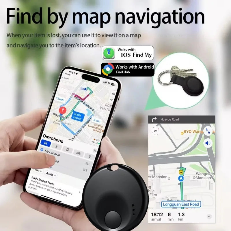Smart Tracker Tag For Google Anti-lost Tags Locator Wallet Keychain Key Wallet Item Finder Use Find My For APPle's Phone