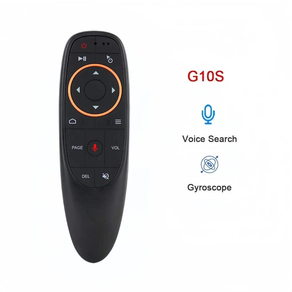 G10S Pro BT Air Mouse 2.4G Wireless Gyroscope Smart Remote Control With Voice IR Learning for Android TV Box H96 MAX X88 PRO X9