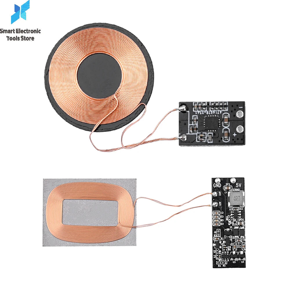 5V 1A 5W 600mA 3W Wireless Charger Receiver Coil Module PCBA Universal Wireless Charging Circuit Board for Phone