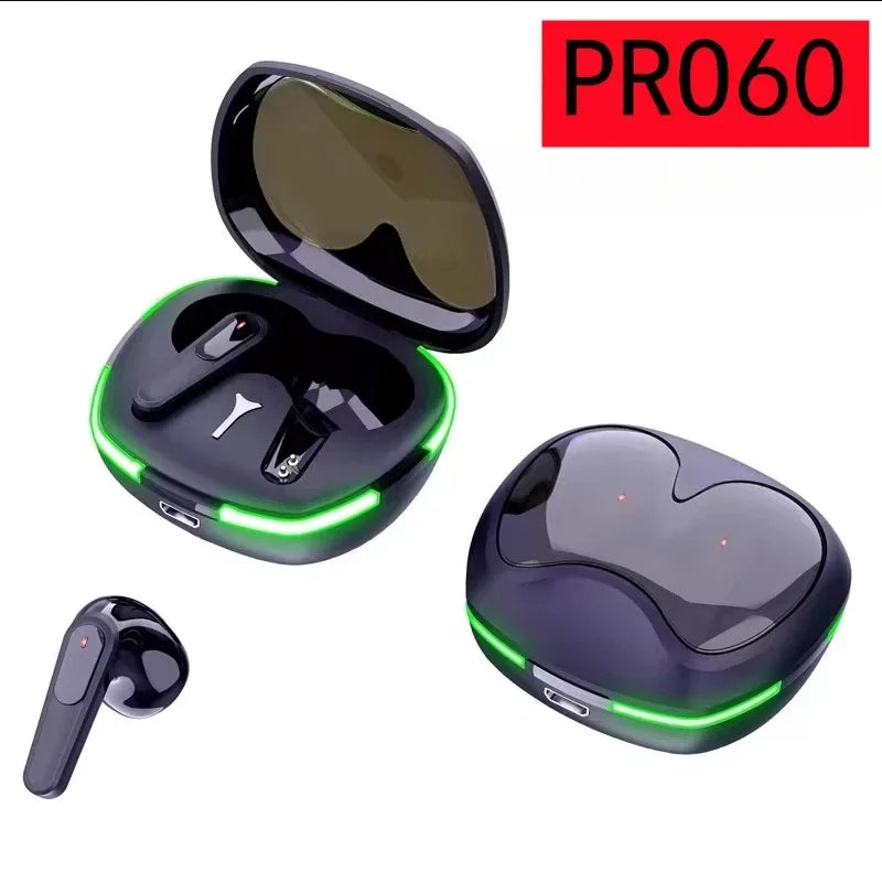 TWS Pro60 Wireless Bluetooth Headset with Mic Earbuds Noise Cancelling Stereo Bluetooth Earphones Air Pro 60 Wireless Headphones