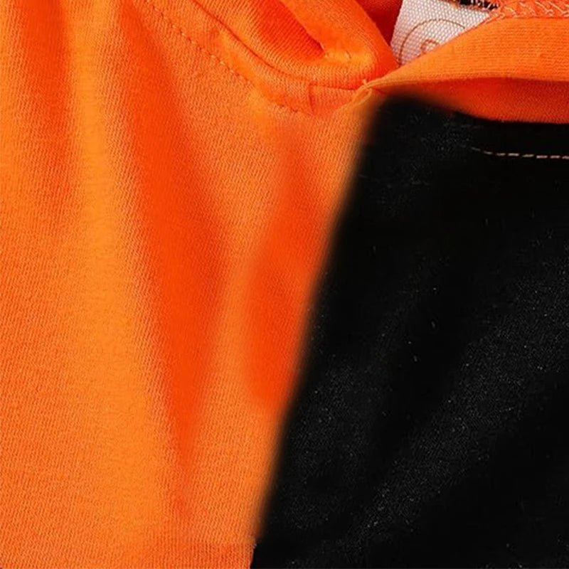 Halloween Costumes Pumpkin Cape Children Shawl Pumpkin Hat Cosplay Costumes Novelty Suit Cute Cape Party Dress Up