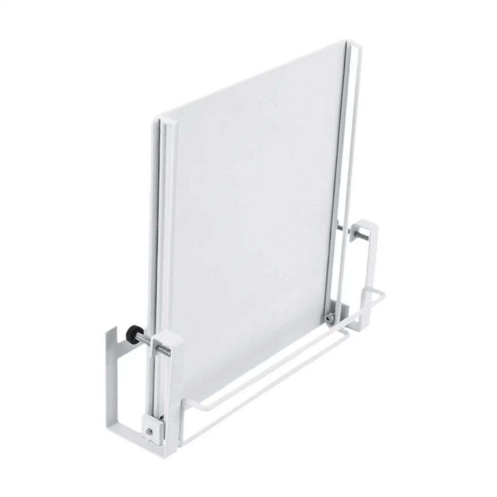 Kitchen Cabinet Door Organizer Accessories Multifunction Foldable White Rack Countertop Shelf for Balcony Pantry Home Bathroom