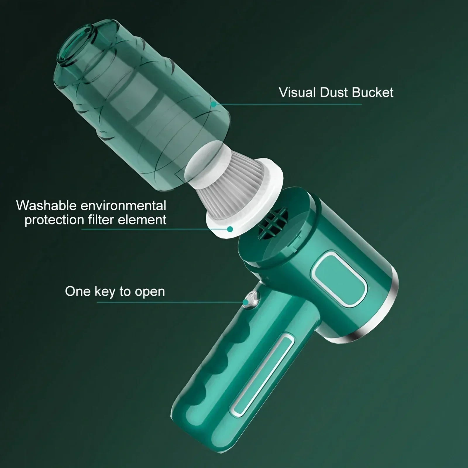 Cordless Car Vacuum Cleaner 5500Pa Powerful Suction Handheld Cleaning Robot Auto Vacuums for Car Home Bedroom