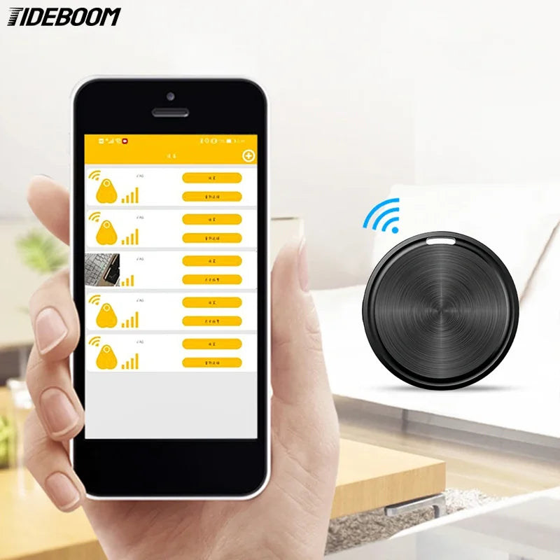 New Bluetooth Car Mini GPS Tracker for Android Key Wallet Bags Finder With Google Find My Device App Keys Finder Locator