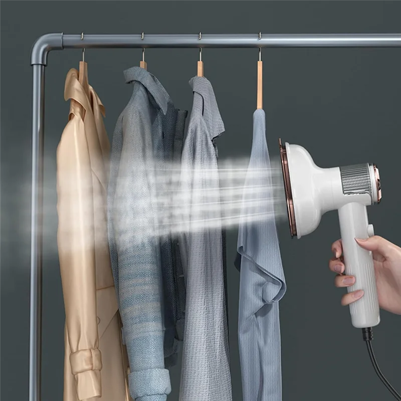 A52Q-Portable Mini Ironing Machine - 180°Rotatable Handheld Steam Iron, Foldable Travel Garment For Fabric Clothes