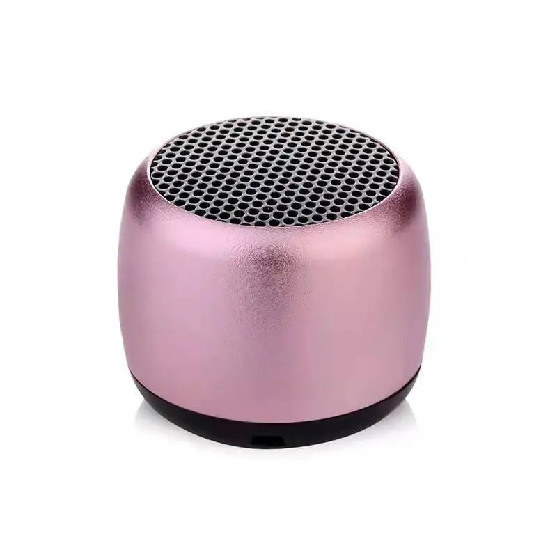 M1 Mini Bluetooth-compatible Small Speaker Portable Intelligent One Drag Two Small Steel Cannon Metal Wireless Sound Subwoofer