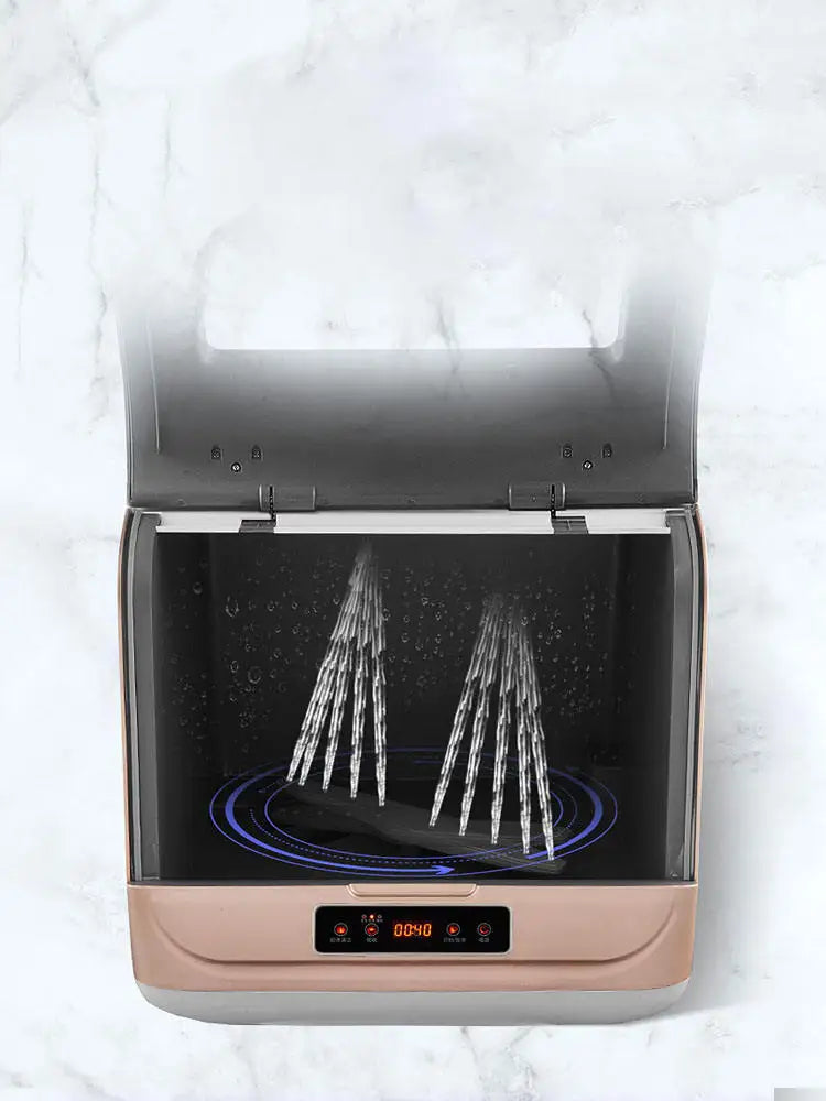 2022 Hot Sale Portable Dishwasher Counter Top Guangdong Electric Automatic Dishwasher
