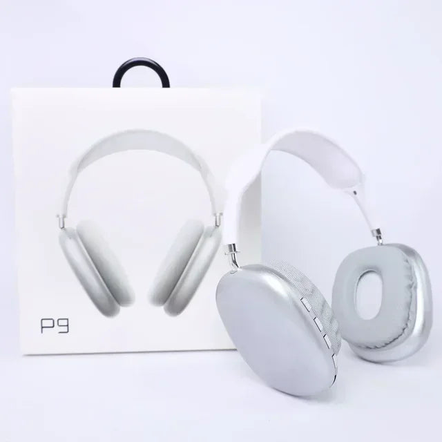 P9 Pro Max Head Mounted Bluetooth Earphones Noise Cancelling Wireless Stereo Sound Earphone Sports Gaming Bluetooth Headphones