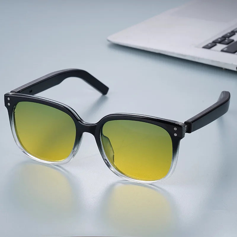 NEW Smart Bluetooth Glasses Fashionable Color-changing Sunglasses Open Audio Polarized Glasses for Casual Sports Smart Glasses