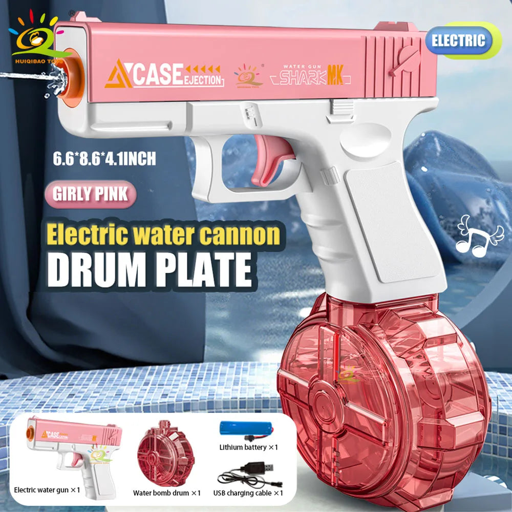 Linked Electric Water Gun Toy Summer Outdoor Seaside Beach Passionate Shooting Battle Toy Adult Children Toy