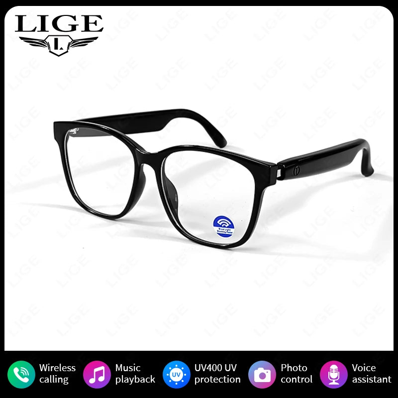 2025 Sunglasses Smart Glasses Fashion Sunglasses Bluetooth Call UV400 Hiking Fishing Al Intelligent Wireless Translation Glasses
