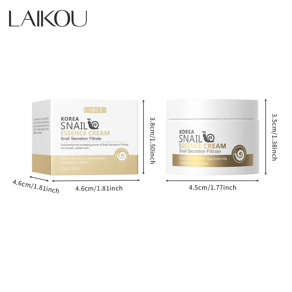 Snail Mucin Cream 25g Intense Hydration Anti Aging Firming Lifting Vitality Dull Skin Revitalization Treatment