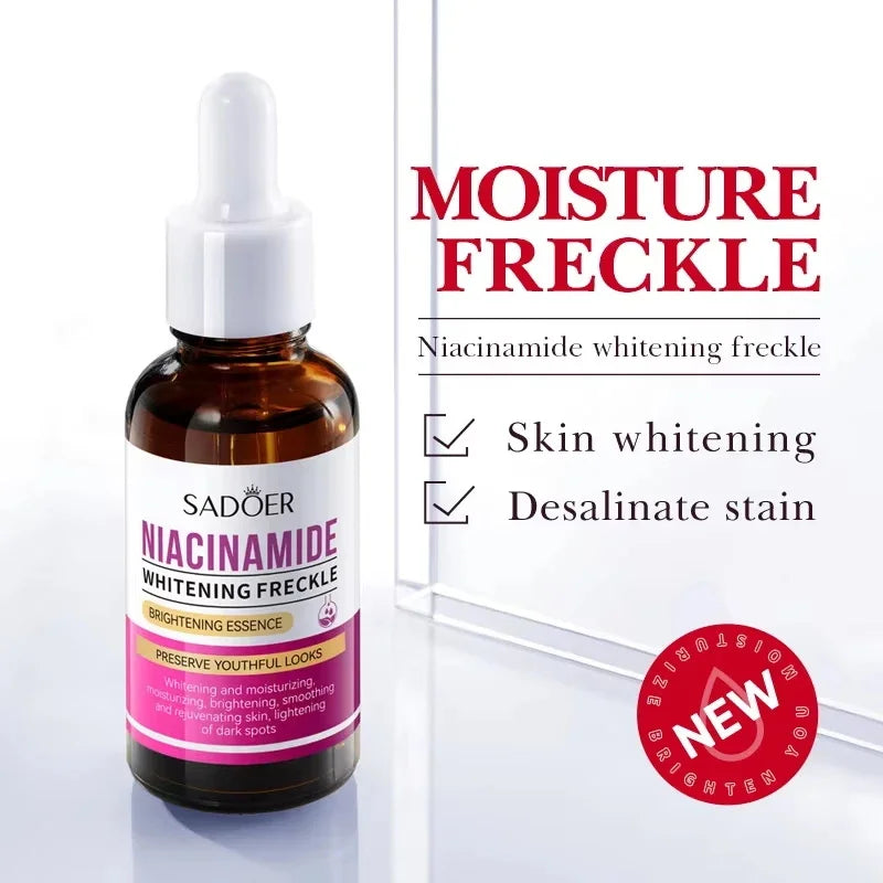 Nicotinamide Salicylic Acid Reduces Stain Facial Essence Whitens Moisturizes Tightens Reduces Melanin Essence Skin Beauty Health