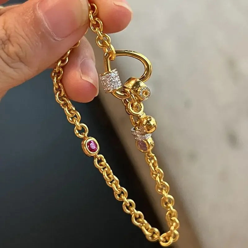 Fashion Design Bracelets for Women Creative Luxury Charm Bracelets Party Wedding Jewelry and Accessories