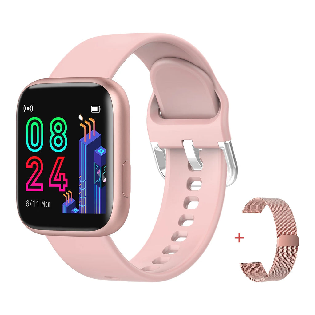 Smart Watch For Women 1.4 Inch Sports Fitness Tacker Message Reminder Health Monitoring Heart Rate Sleep Waterproof Smartwatch