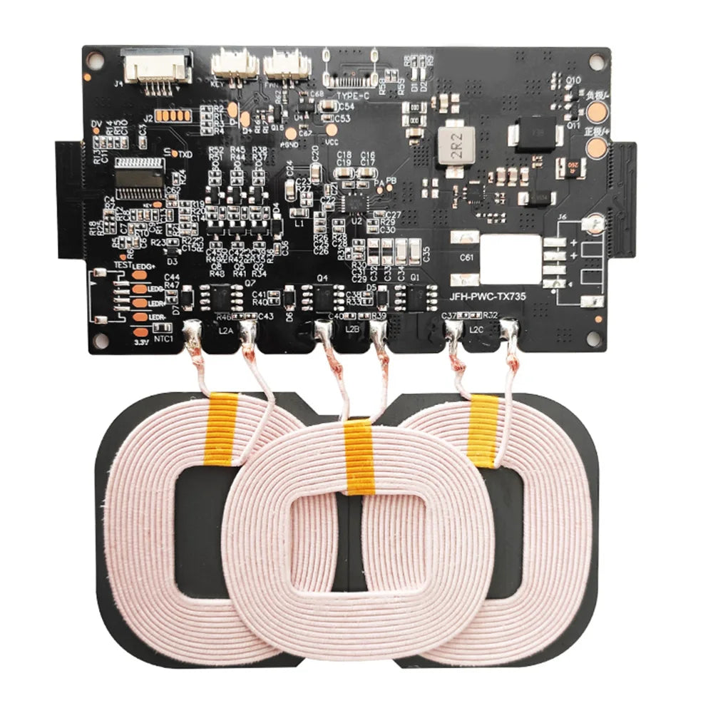 20W High Power 12V Quick Charging Wireless Charger Transmitter Module Universal 9-32V Wireless Charging Modules for Car Power