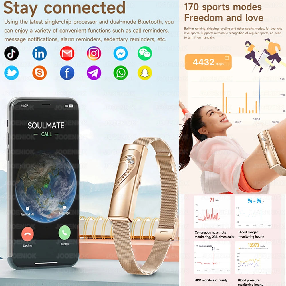 Men Women Smart Bracelet Waterproof Sports Fitness Tracker Heart Rate Sleep Monitor Health Smart Band Smartwatch For Android iOS