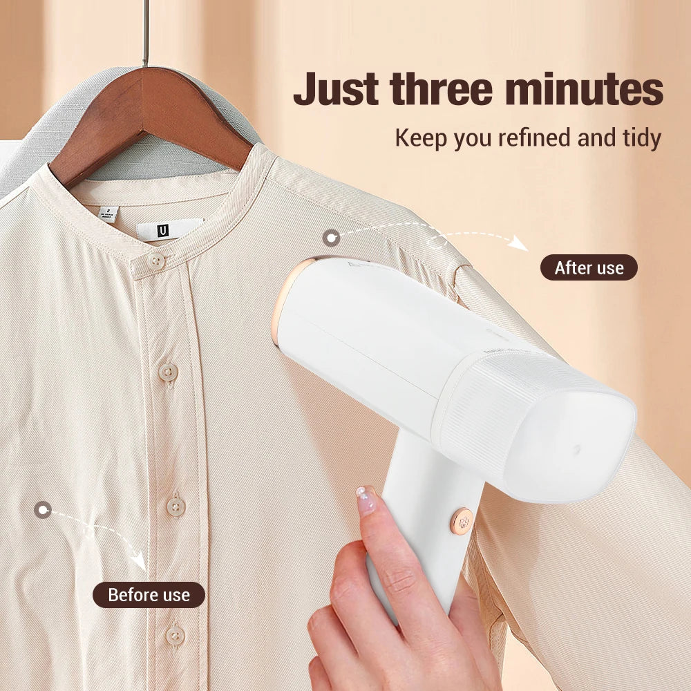 Handheld Garment Steamer Ironing Machine 1000W Electric Household Silk and Fabric Flat Iron for Cloth Home Travel Hand Steamers