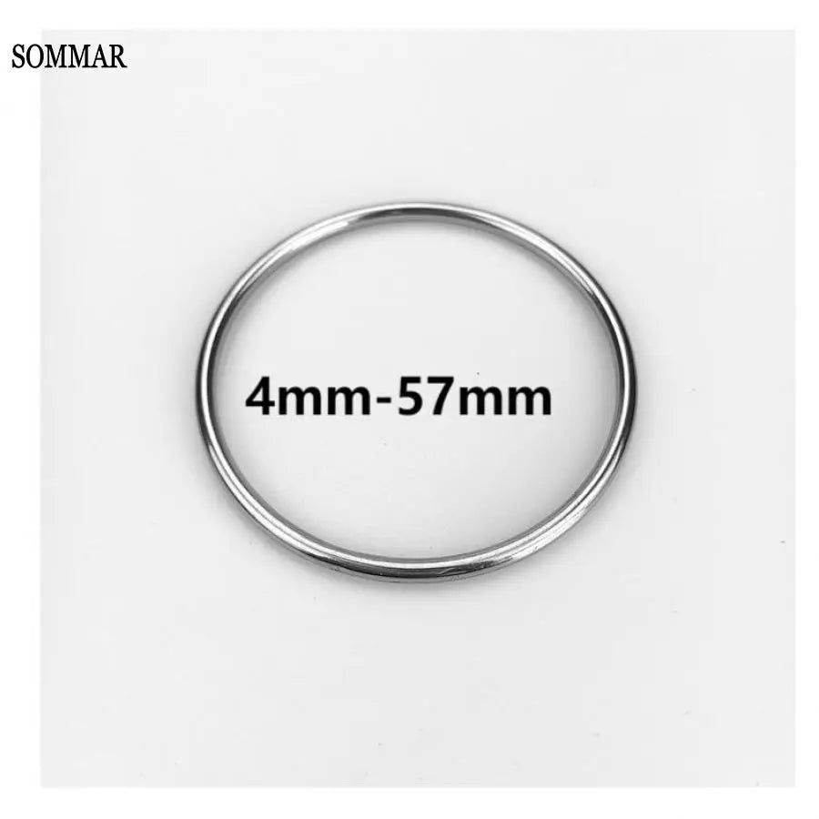 SOMMAR Hot Sale stainless_steel color charms bangle Simple Heritage Gold/Rose Gold Wedding Bracelet Jewelry European Style