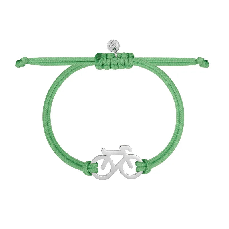 2025 Fashion Bicycle Bracelet New Trendy Sports Cycling Periphery Pendant Bracelet Pink Bicycle Jewelry