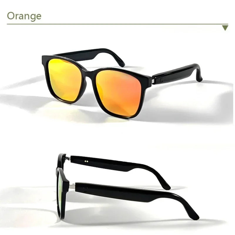 GS08 Outdoors Smart Glasses Bluetooth 5.3 Sunglasses Music Making Call Navigation Protection Uv400 Polarized Lenses Driving Fish