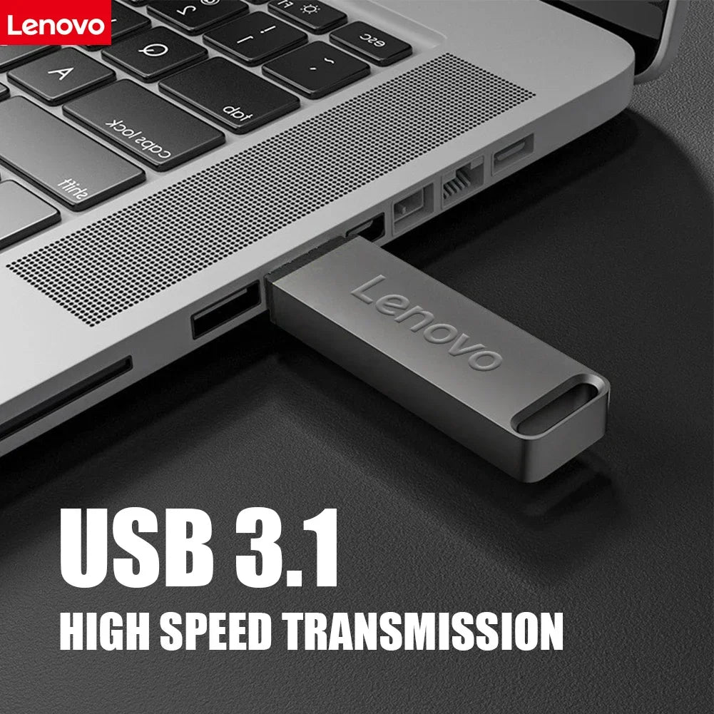 Lenovo 16TB USB 3.2 Flash Drive High Speed Metal Pendrive OTG High Speed Pendrive Portable Ssd Memories For Cellphone Laptop PC